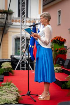 Veselo razpoloženje tudi na drugi festivalski dan Dnevov narodnih noš in oblačilne dediščine v Kamniku (3)